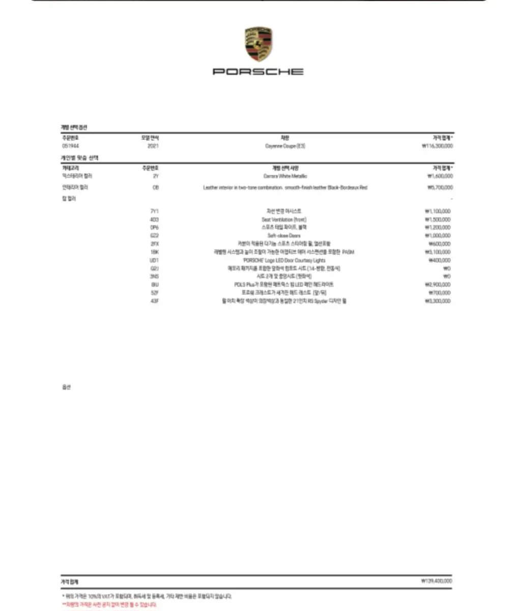 Porsche (PO536) 3.0 2020 37/38