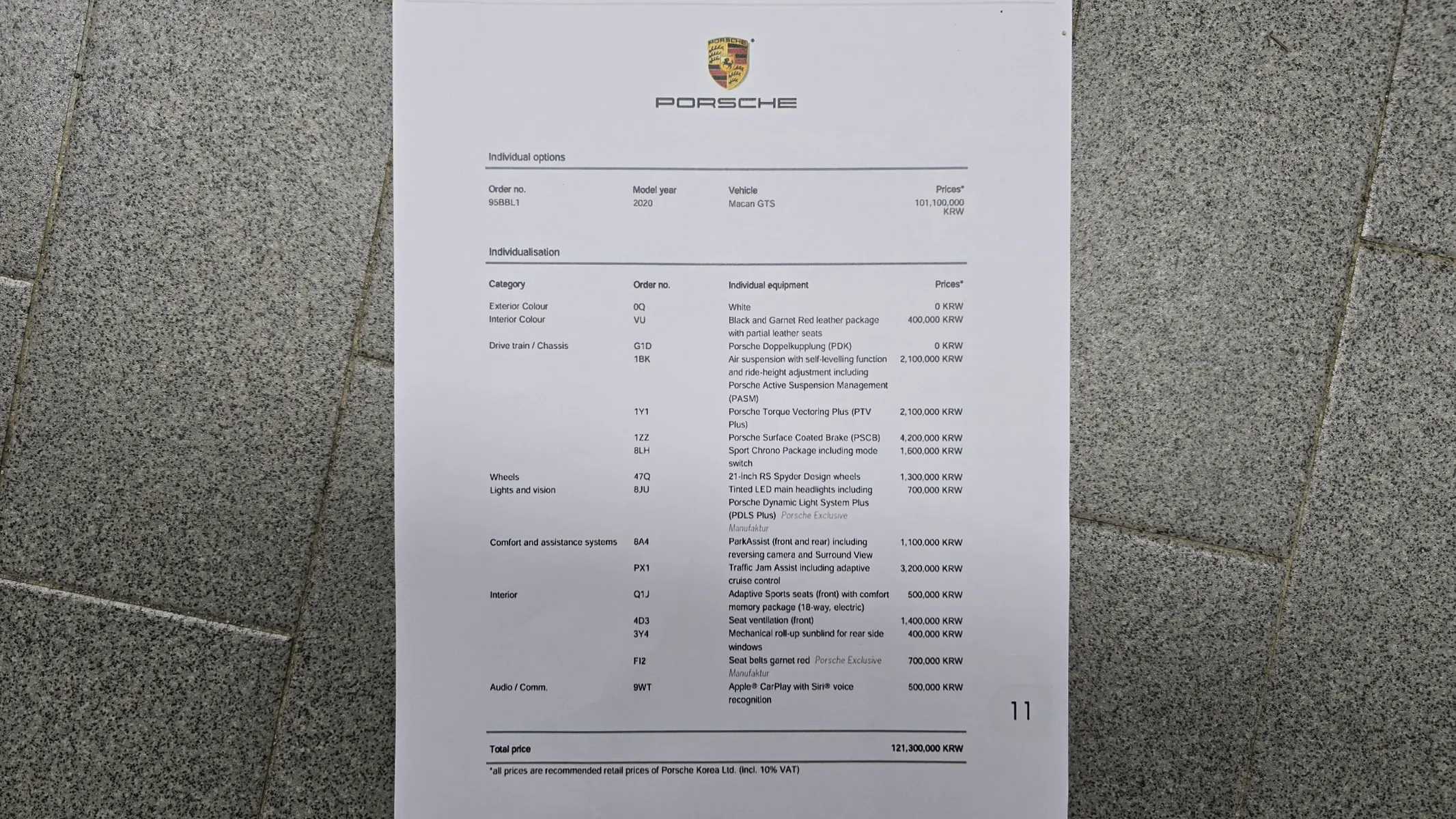 Porsche 마칸 2.9 GTS 2020 32/33