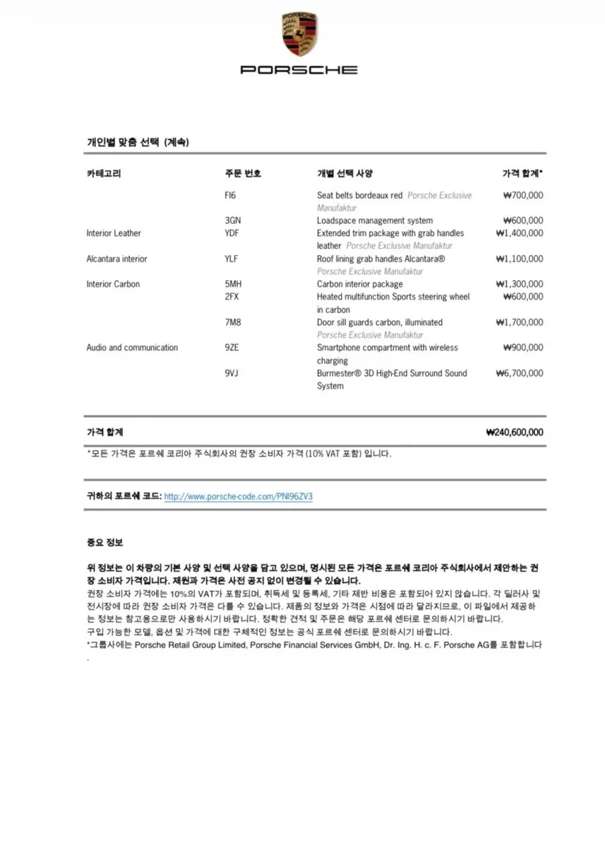 Porsche (PO536) 4.0 2022 38/39