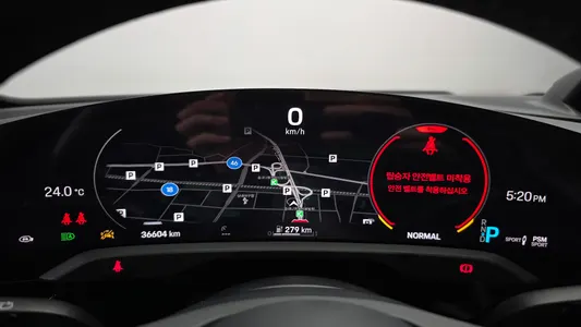 Porsche 타이칸 2021 8